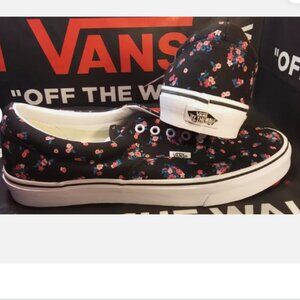 Vans Men's 4/Women's 5.5 Era Ditsy Floral Black/True White VN0A4U398KI